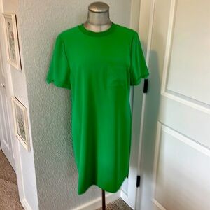 Alice and Olivia green dress